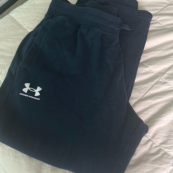 Under Armour Dark Blue (navy) sweatpants - Picture 1 of 6
